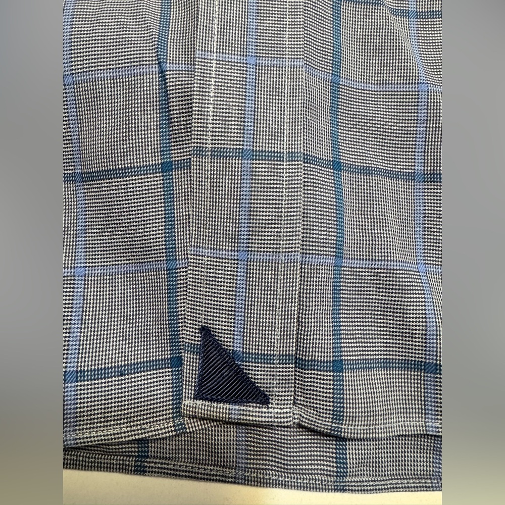 UNTUCKit Mens Size XL Ortman WF Plaid Relaxed Fit 100% Cotton Button Up Shirt - Picture 5 of 9